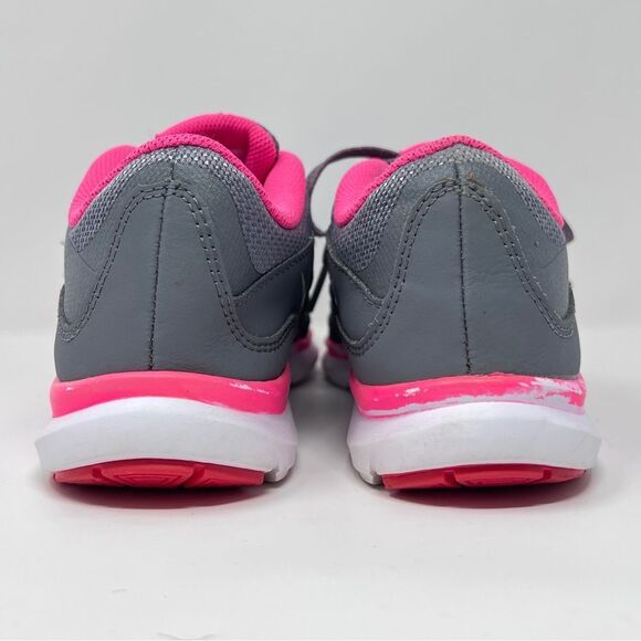 Nike Women’s Flex Trainer 5 Gray Pink Running Shoes Size 7 (724858-003) - Picture 7 of 9